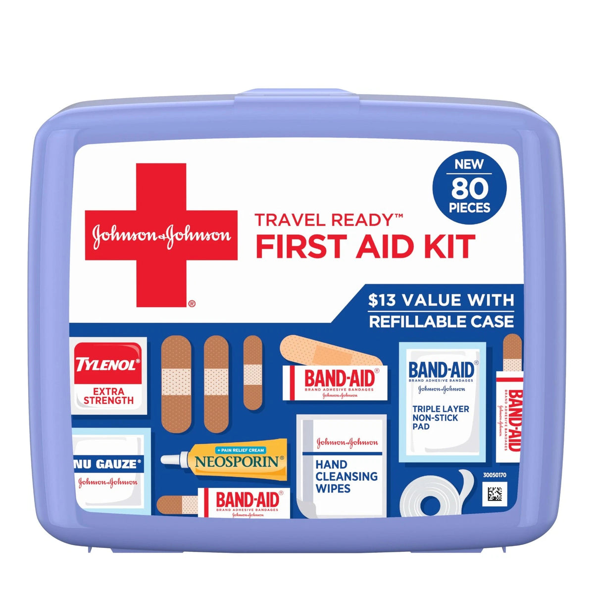 Portable Emergency First Aid Kit for Travel Ready