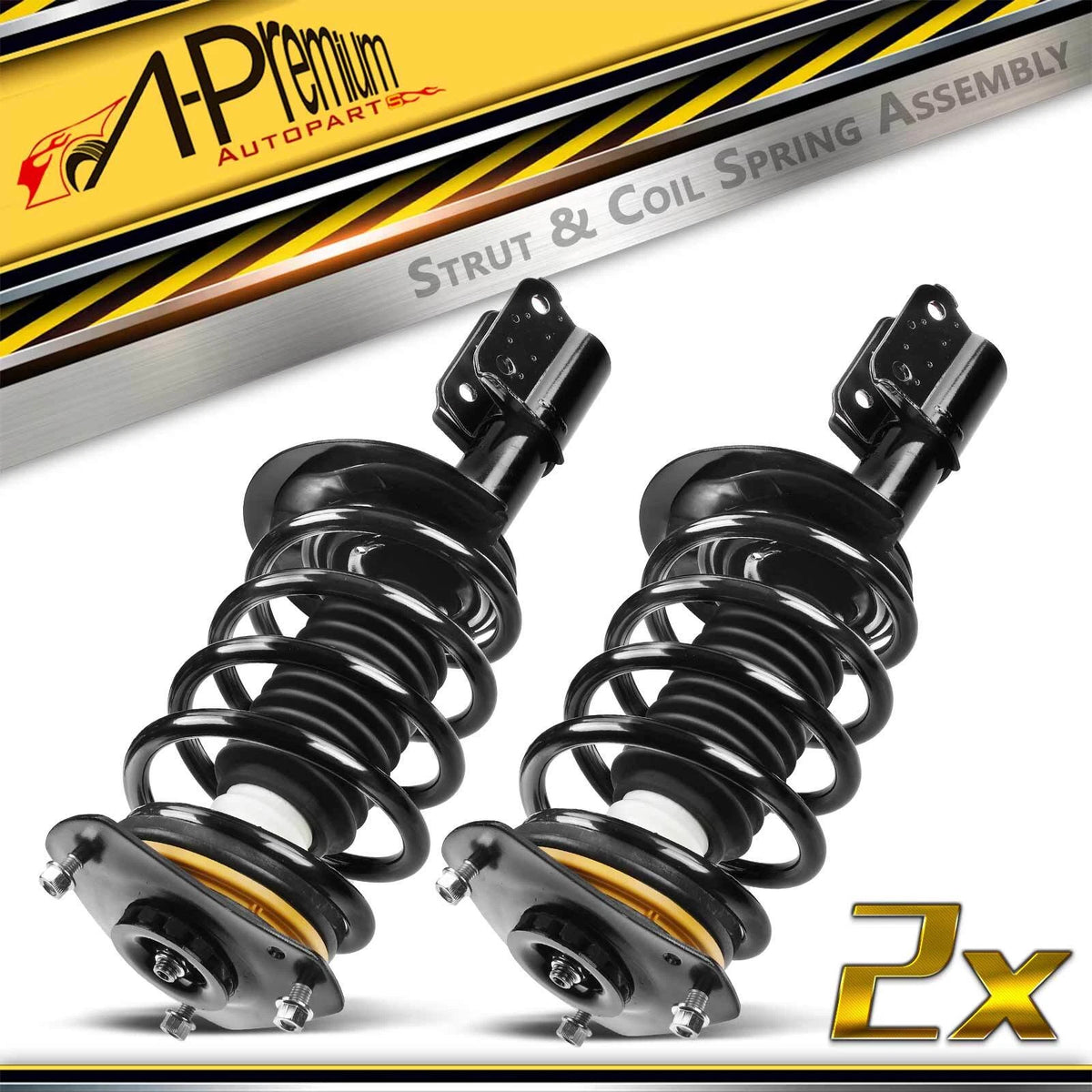 Front Struts w/ Coil Springs Assembly for Chevrolet Impala (2000–2005) 1332327, 1332348, 171670, 271670