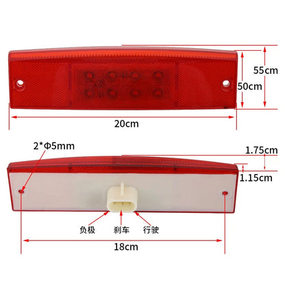 Taillight for Polaris Ranger 400 500 570 800 Midsize Crew (2009–2019) 2411450
