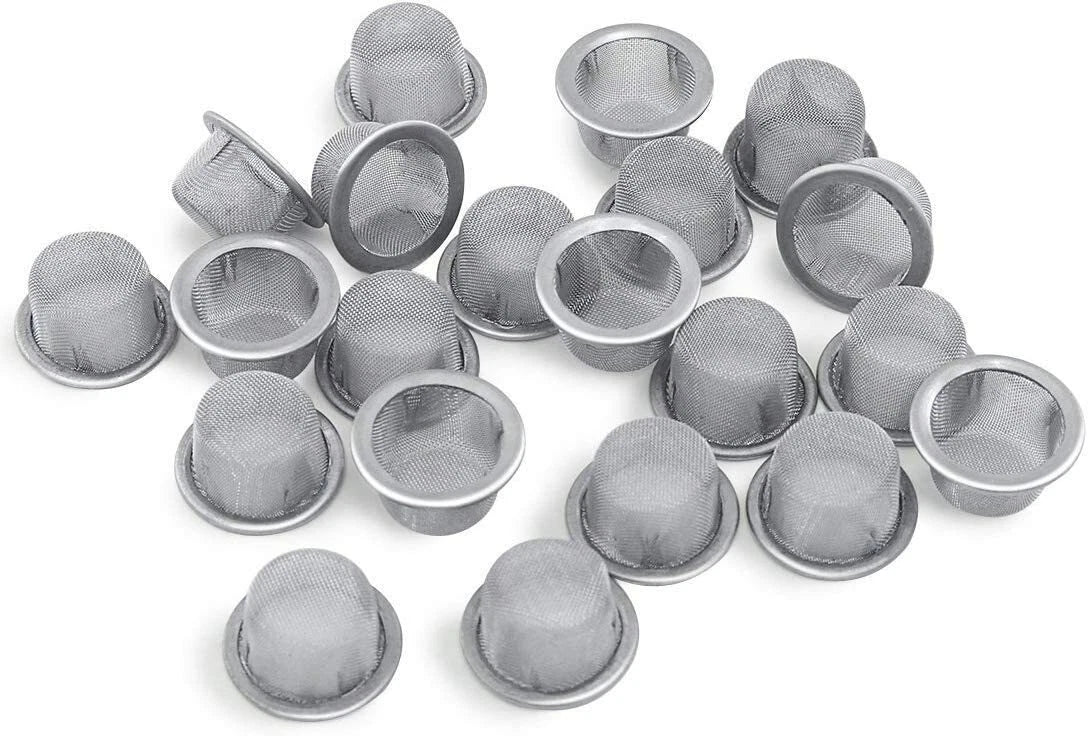 120PC Metal Filter Screen for Tobacco Smoking Pipe
