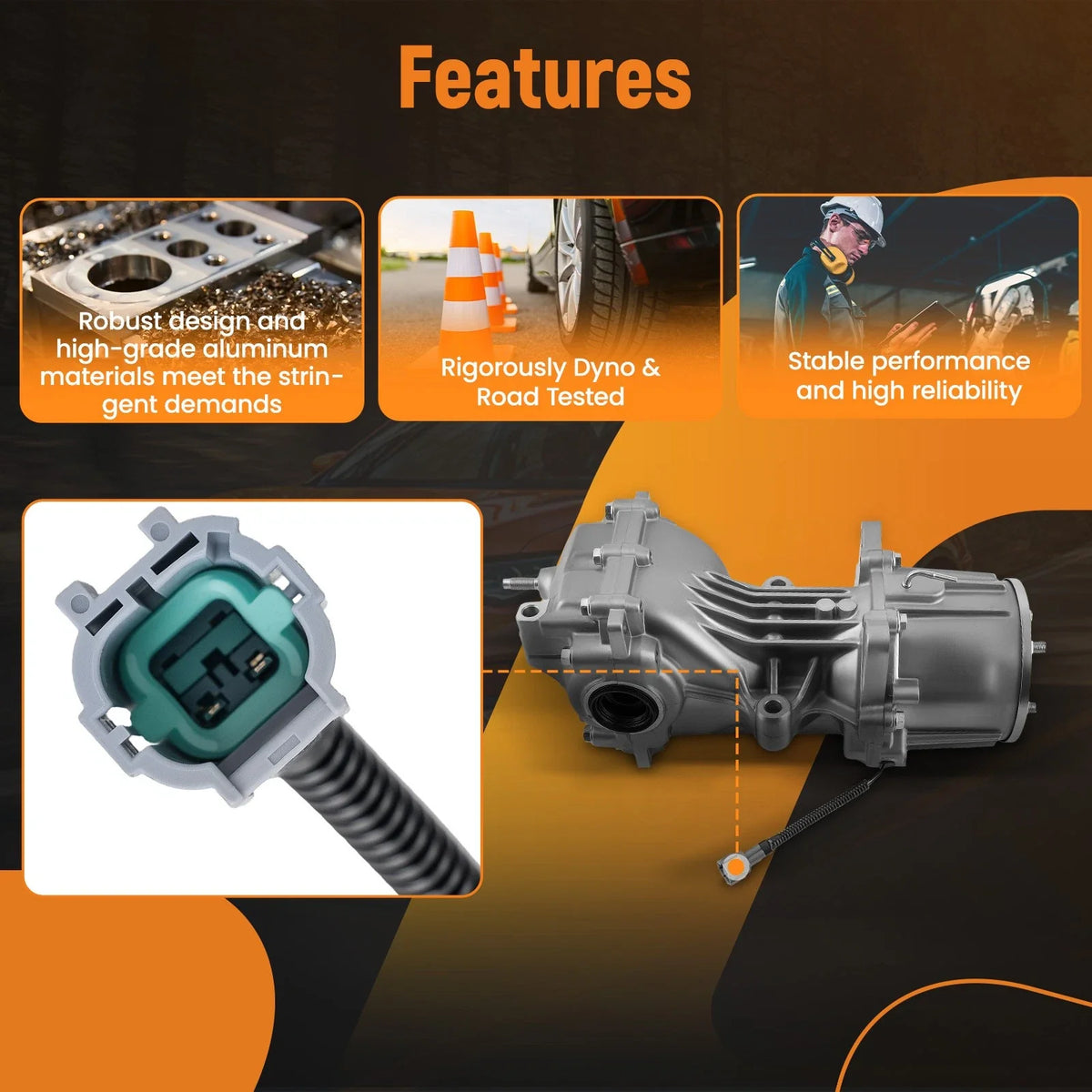 Rear Differential for Nissan Rogue Murano (2014–2020) AWD 5.173 Ratio