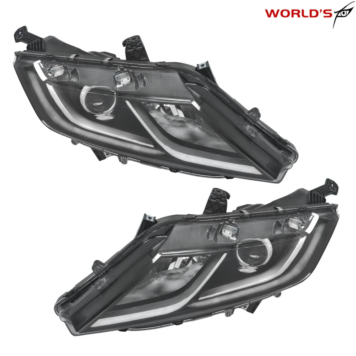 Set of 2 Halogen Headlights with LED DRL for Honda Odyssey (2018–2020)