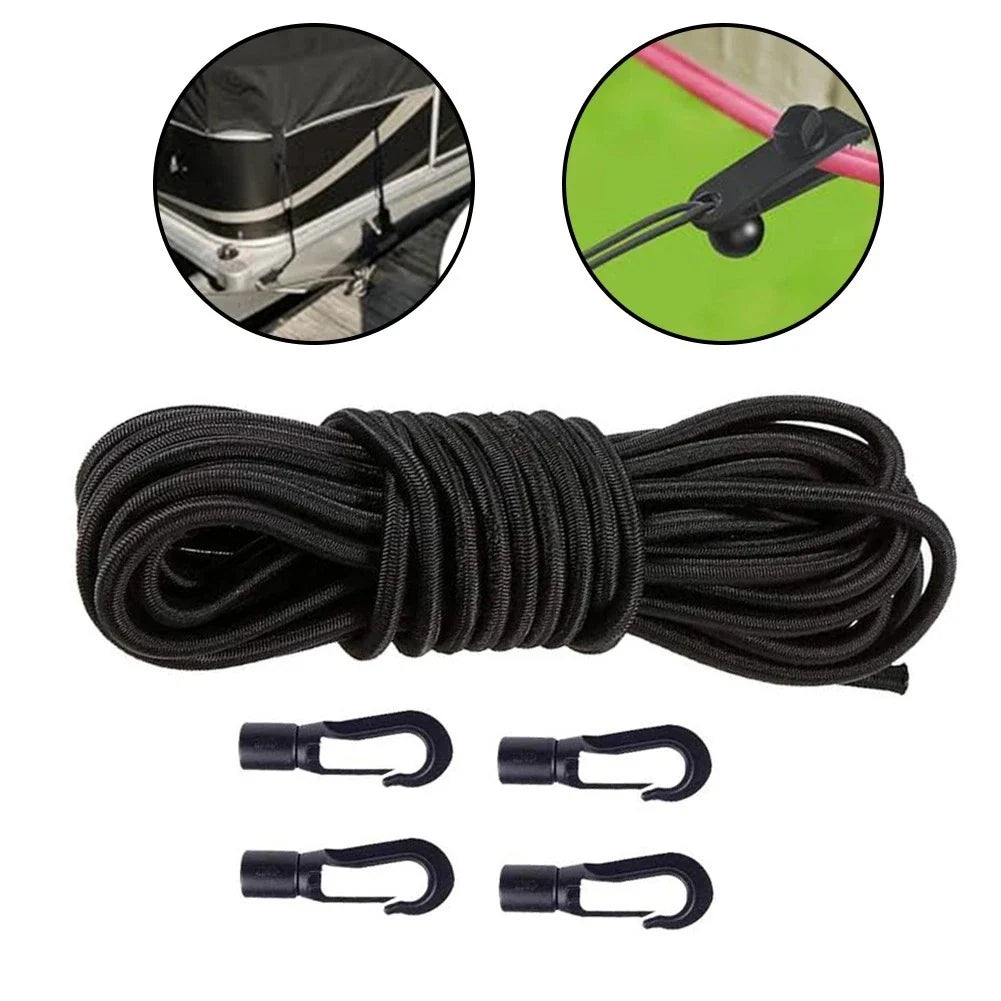 5M Marine Grade Bungee Cord for Kayaking Gear
