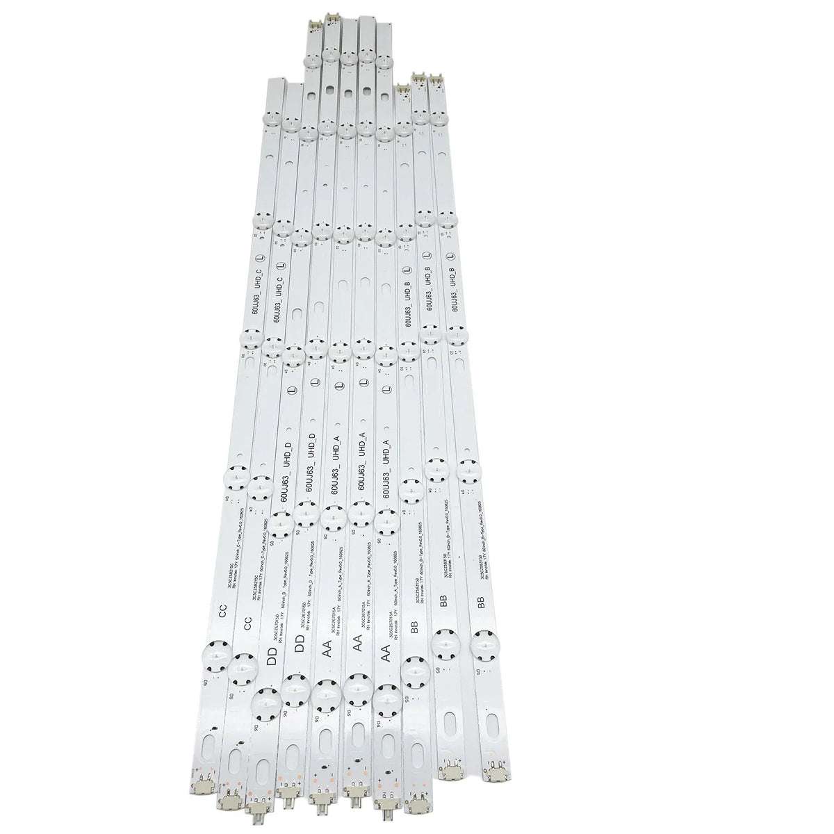 LED Strips for LG 60UJ6300 60UJ6050 60UJ634V (2017–2017)