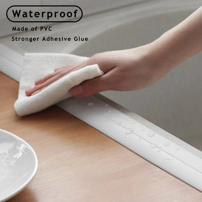 PVC Self Adhesive Caulk Sealing Strip Tape for Kitchen Bathroom
