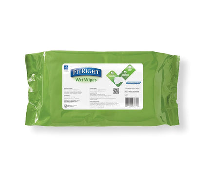 Sensitive Skin Unscented Aloe Vera Cleansing Wipes (8x10)