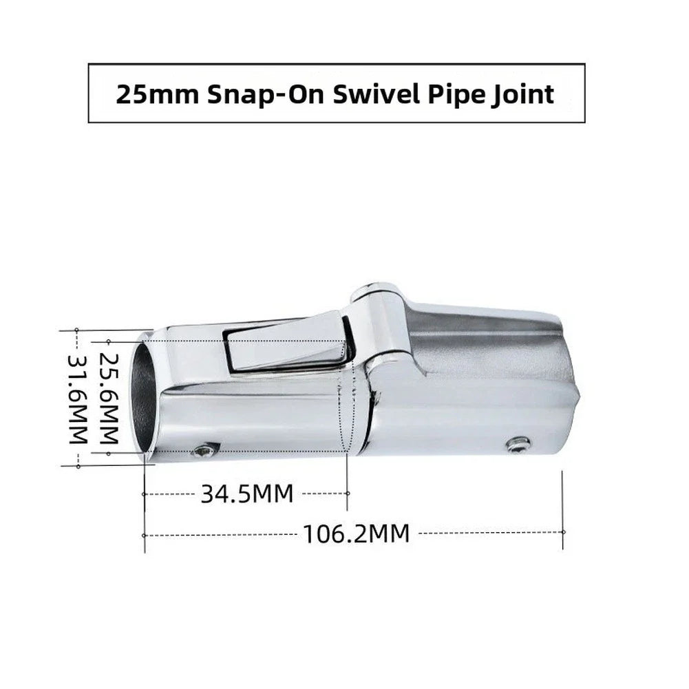Swivel Joint Snap-in Folding Buckle for Yachts (Marine)