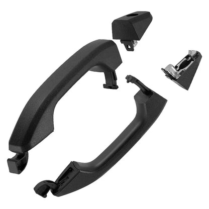 4PCS Black Exterior Door Handles for Chevy Silverado GMC Sierra (2014–2019)