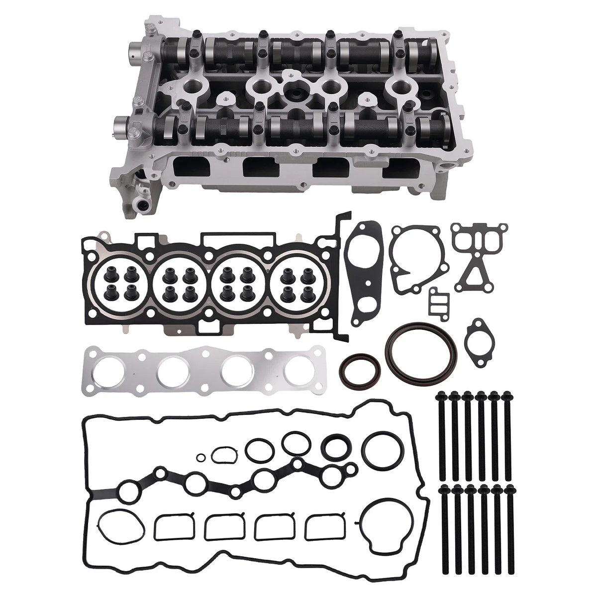 Cylinder Head Kit with Gasket and Bolts for Hyundai Areza 2011–2016