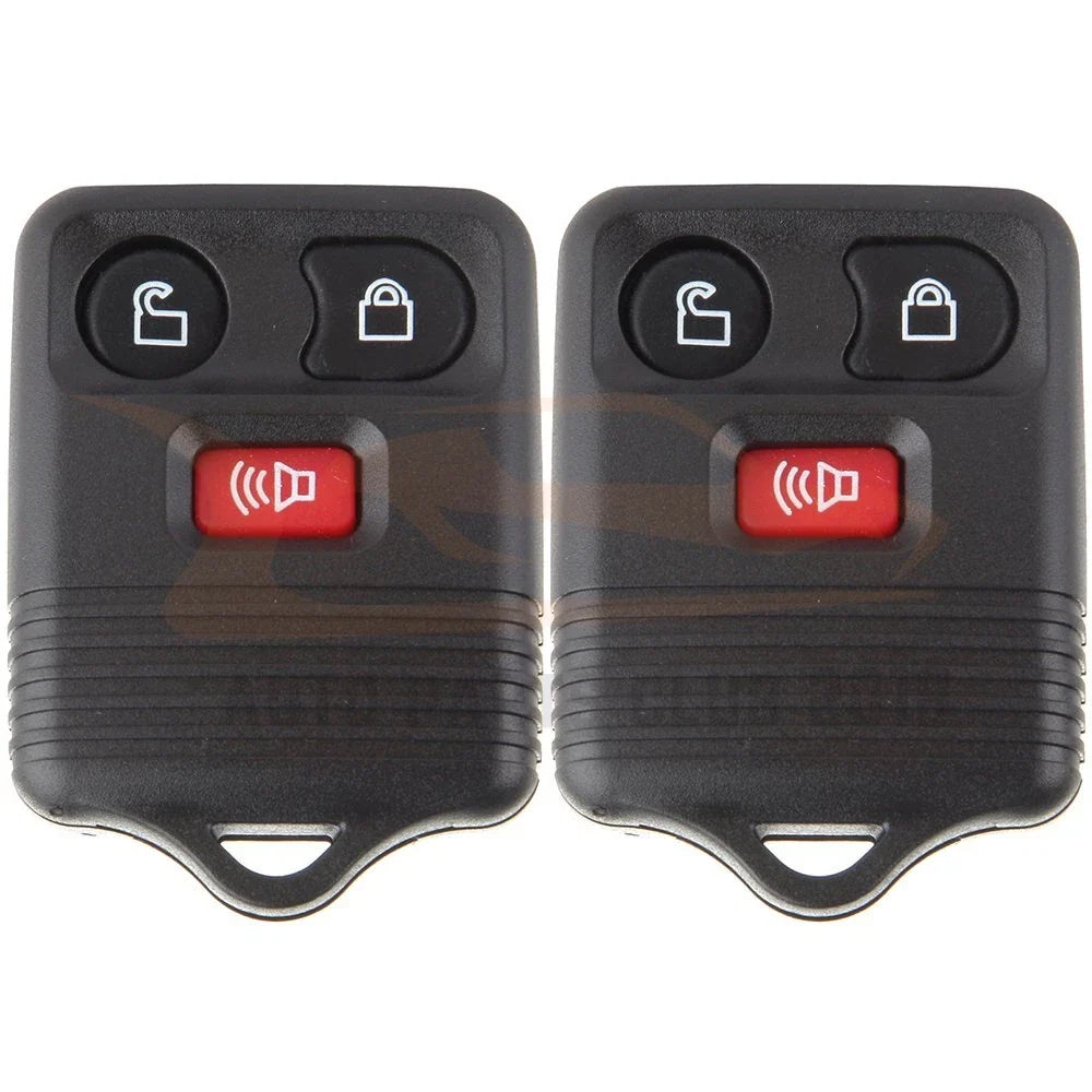 Set of 2 Keyless Key Fob Remote Cases for Ford F150 Expedition (1998–2010)