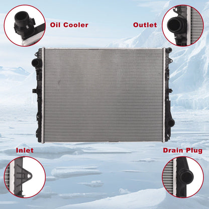 Radiator for Mercedes-Benz GLC300 GLC43 AMG (2020–2023)