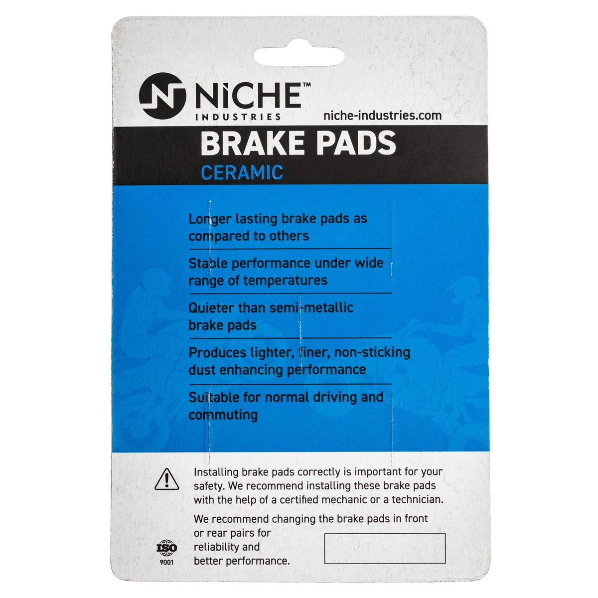 Set of 4 Brake Pads for Polaris XC RMK 800 Indy 500 Classic (Ceramic)