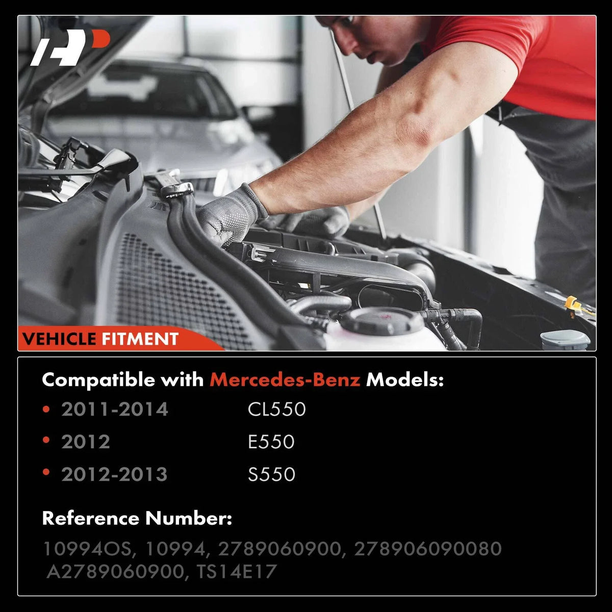 Starter for Mercedes-Benz E550 S550 CL550 (2007–2013)