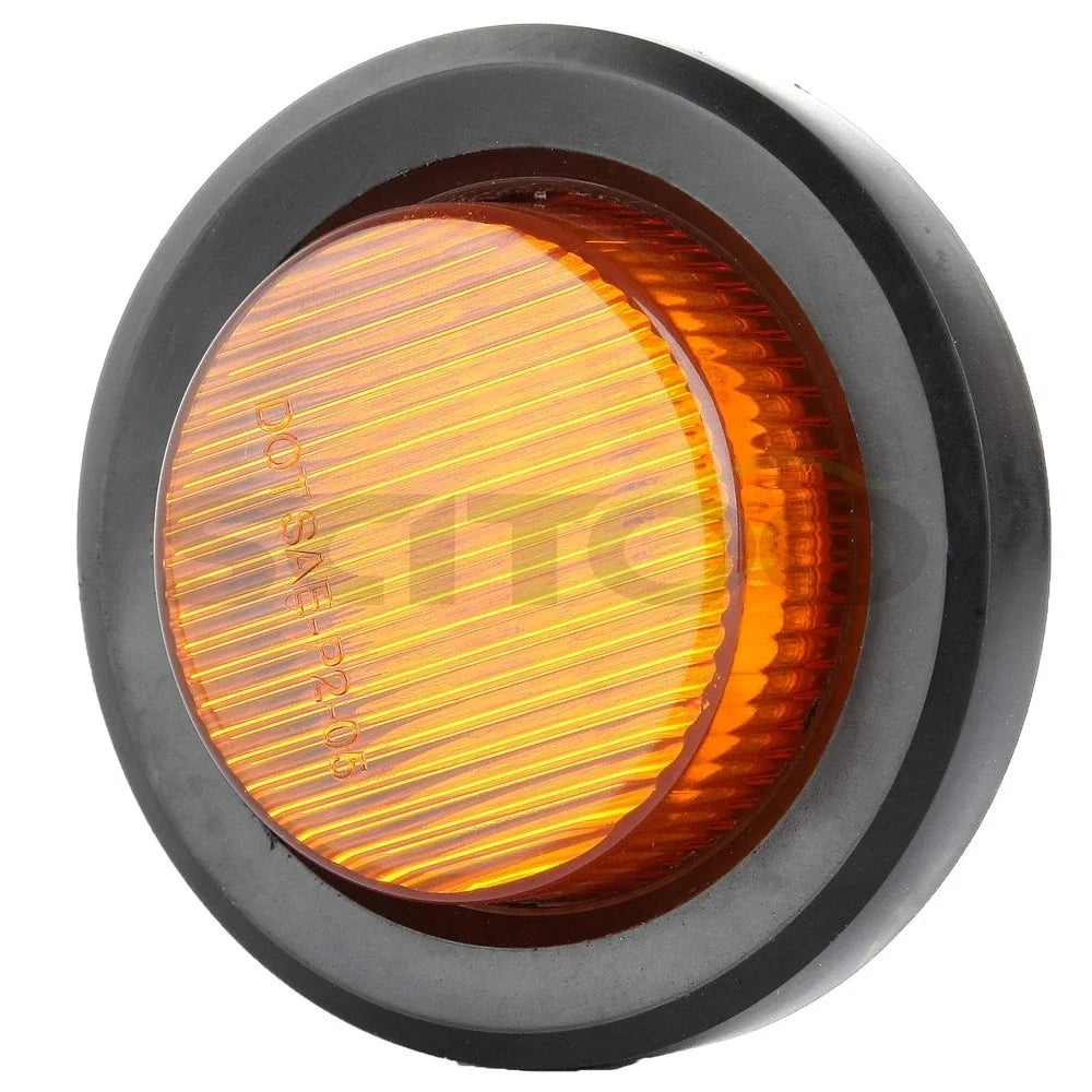 10PCS Amber Side Marker Clearance Lights for Kenworth T2000 (1997–2008)