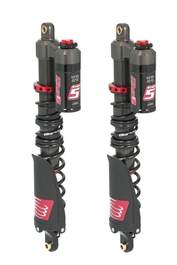 Elka Stage 5 Front Shocks Kit & LSR A-Arms for Yamaha Raptor 250 (2006–2014)