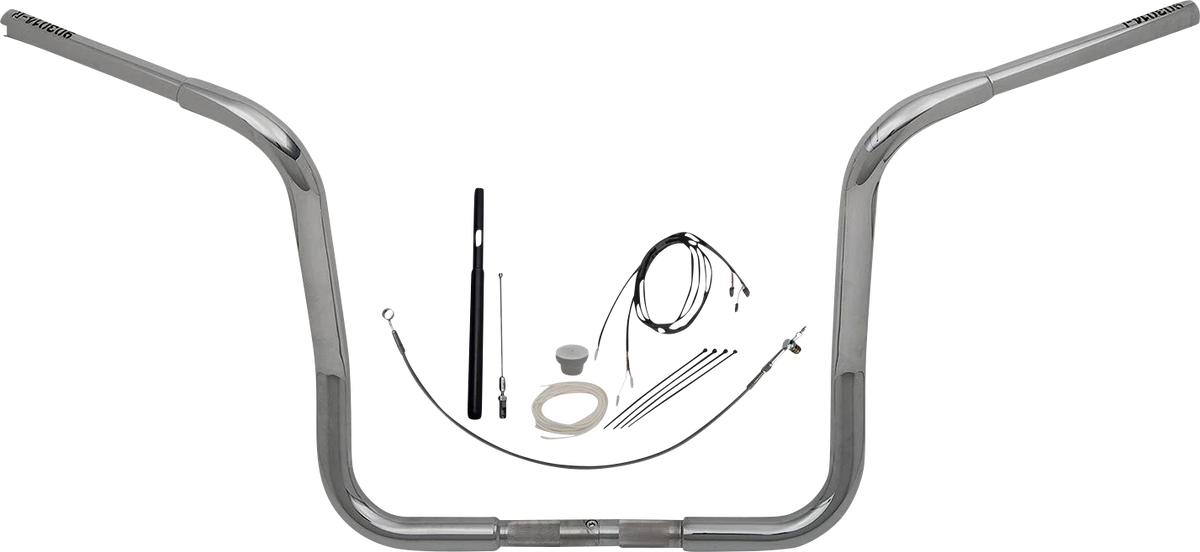 1-1/4" EZ Install Round Top Handlebar Kit for Harley (919414)