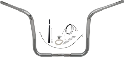 1-1/4" EZ Install Round Top Handlebar Kit for Harley (919414)