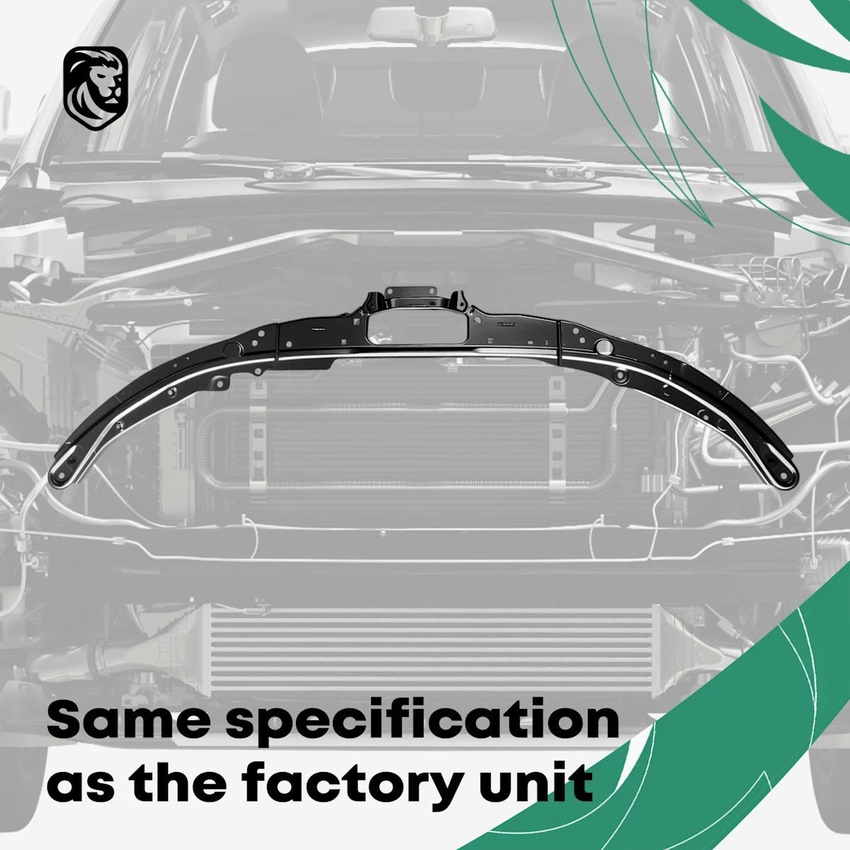 Radiator Support Lower for Lincoln Navigator Ford Expedition (2007–2010) 18046329, FO1225185C, 9L1Z16139A