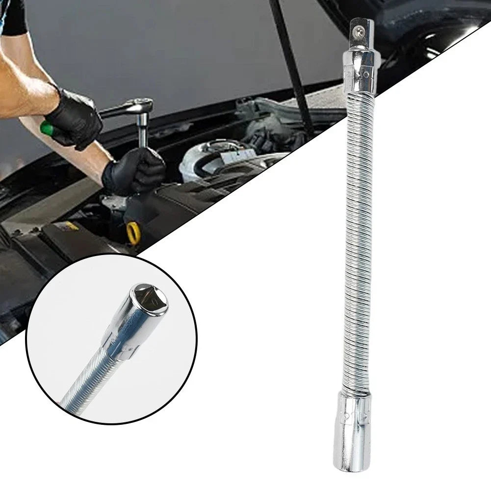 Flexible Socket Extension 90-Degree Bend for Automotive Use (1pc)