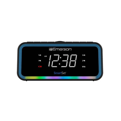 Emerson CKS1401 Smartset AM/FM Dual Alarm Clock Radio with LED Display