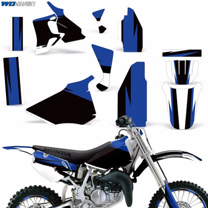 Graphic Stickers + NPS + RIM Decals for Honda CR80 (1996–2002)