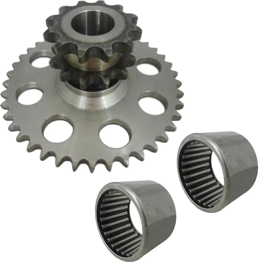 Set of 2 Chain Drive Sprocket Needle Bearings for Case 1845 1845B 1845C 1845S