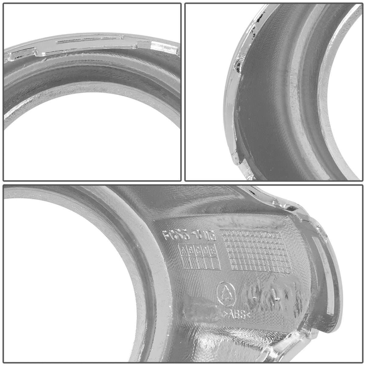 Fog Lamp Bezel Chrome for Ford Focus SE SEL (2012–2014)