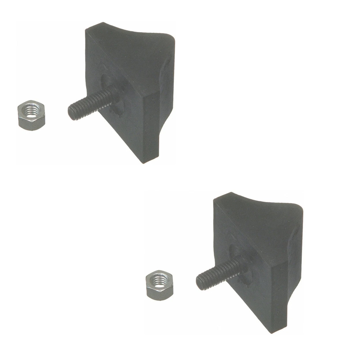 Set of 2 Front Lower Suspension Control Arm Bumpers for Dodge Dart (2013–2016)