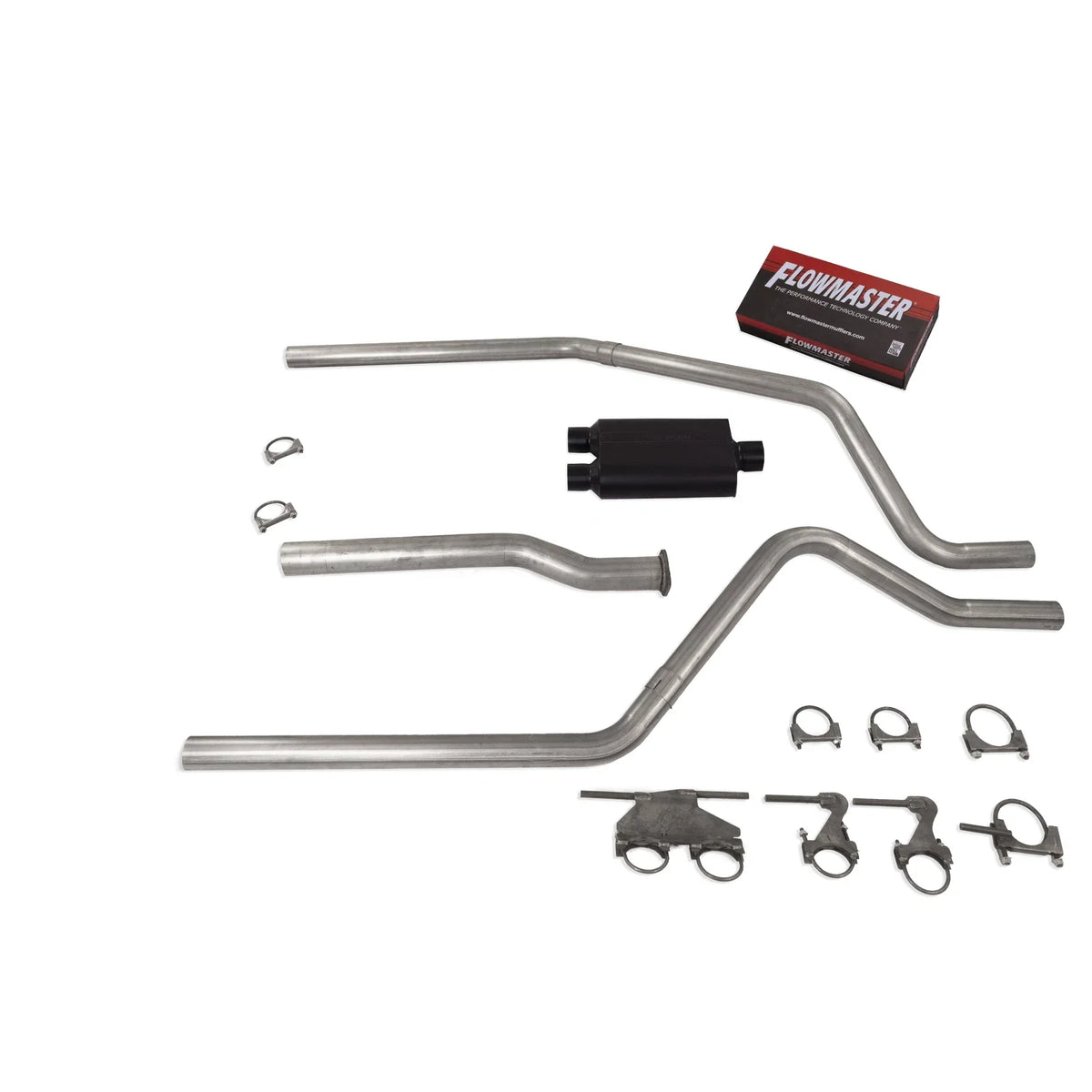 2.5" Dual Exhaust Kit for Dodge Ram 1500 (2019–2025) Flowmaster Super 40 R Ex