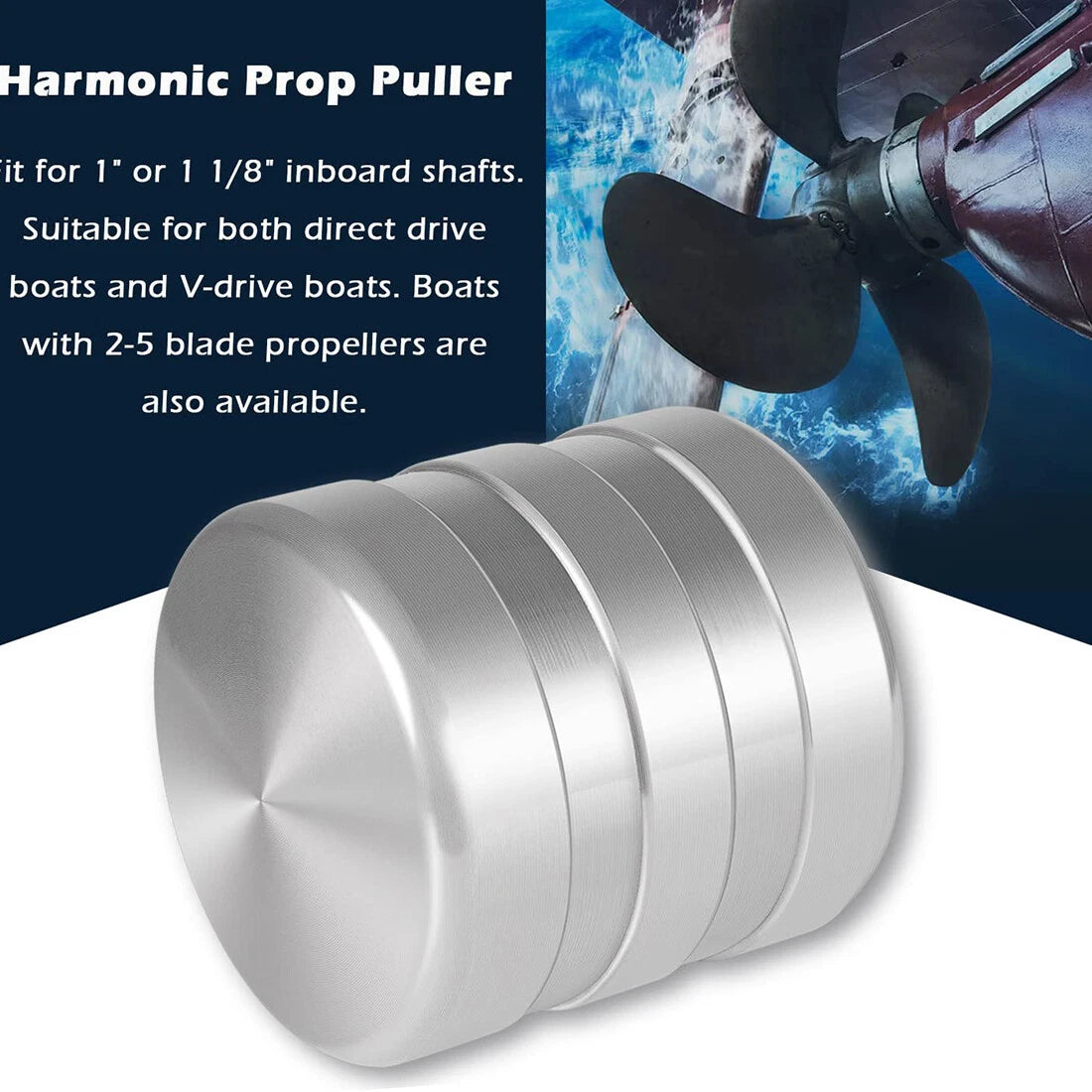 Propeller Shaft Puller Tool for Inboard Boats (1" & 1 1/8")