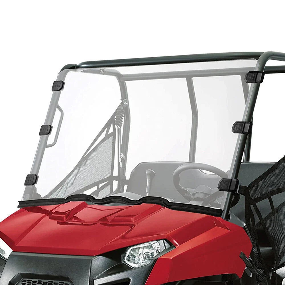 Clear Full Windshield for Polaris Ranger 500/800 Midsize (2010–2014)