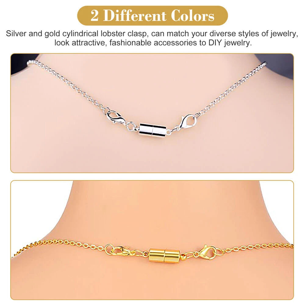 Strong Magnetic Lobster Claw Lock Clasp Connector for Jewelry
