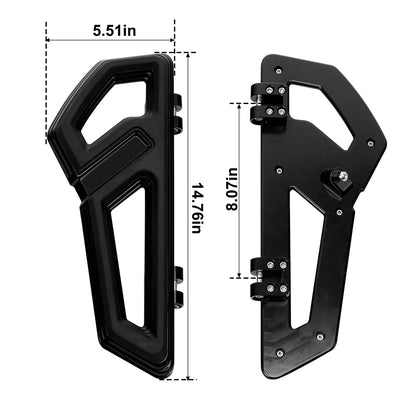 Driver Rider Floorboard Footboard for Harley Touring Electra Street Glide (2000–2024)