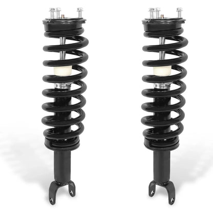 Set of 2 Complete Front Struts Assembly w/Coil Springs for Dodge Ram 1500 (2006–2008)