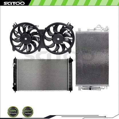 Cooling Fan Radiator AC Condenser Kit for Nissan Maxima (2016–2018)
