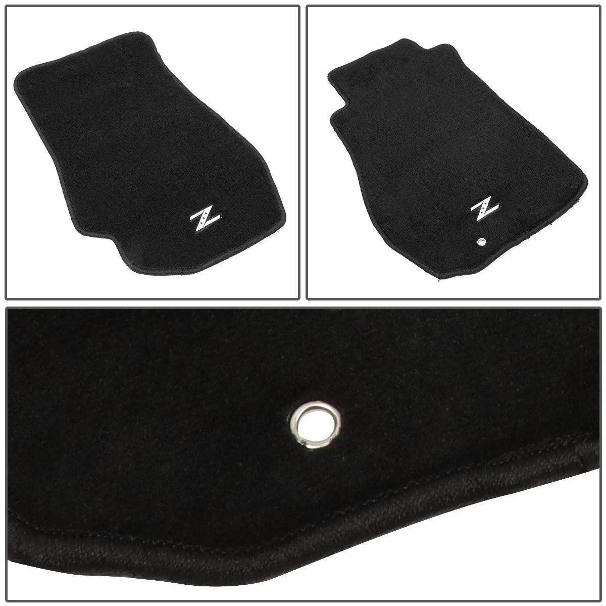 Set of 2 Front Floor Mats for Nissan 350Z (2003–2009) FMR-350