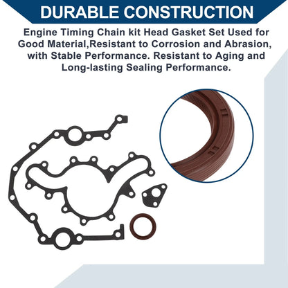 Set of 1 Engine Timing Cover Gasket TCS45291 for Ford Ranger (1990–2000)