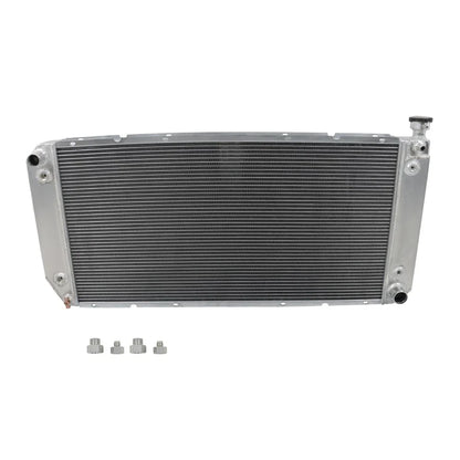 4Row 34" Radiator for Chevy GMC C/K 1500 2500 3500 Tahoe Yukon (1988–2000)