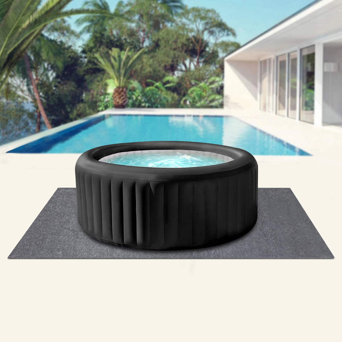 Extra Large Hot Tub Pad 99x74" for Outdoor Indoor Use