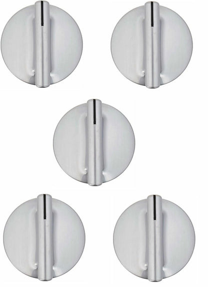 5 Pcs Knob for Jenn-Air Whirlpool Maytag Range (WP74010839)