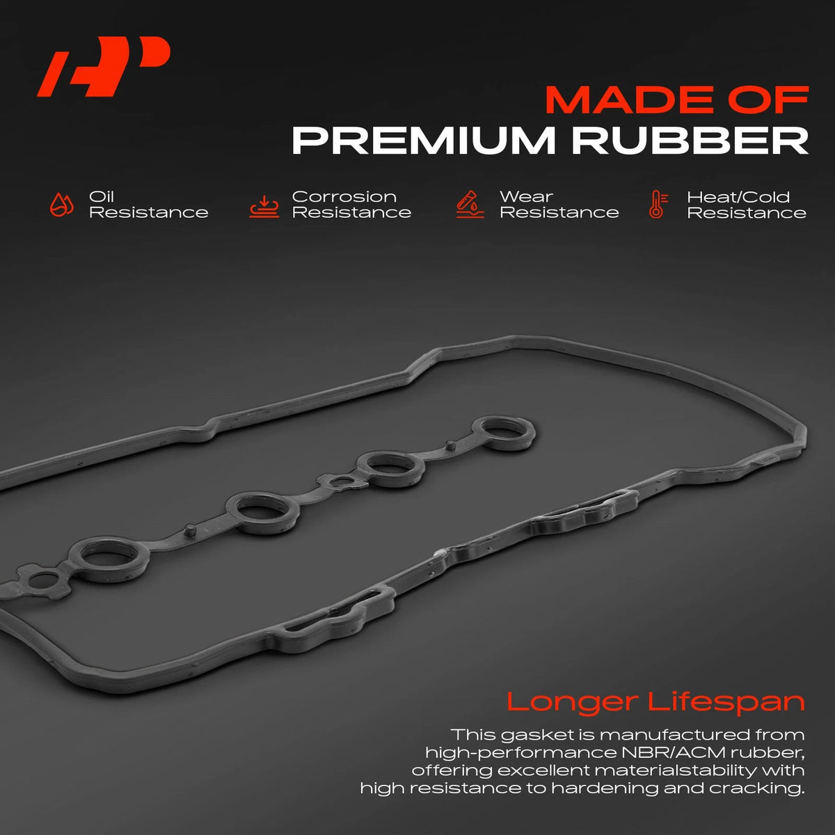 Engine Valve Cover Gasket for Nissan Versa (2009–2011) 13270ED000, VS50890R