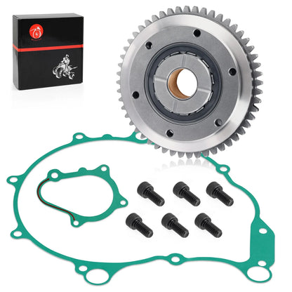 Starter Clutch Gear One Way Bearing Gasket for Yamaha YFM660R Raptor (2004–2005)