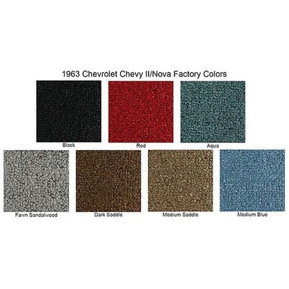 Loop Carpet Kit for Chevy II/Nova 2 Door (1962–1967) 3903-62-20