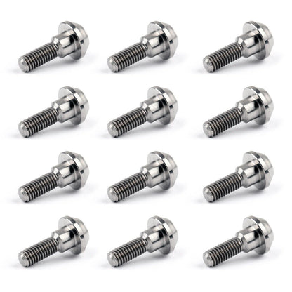 12p M6 x 20mm Disc Brake Rotor Bolts for Yamaha R1 R6 YZF U8 T9