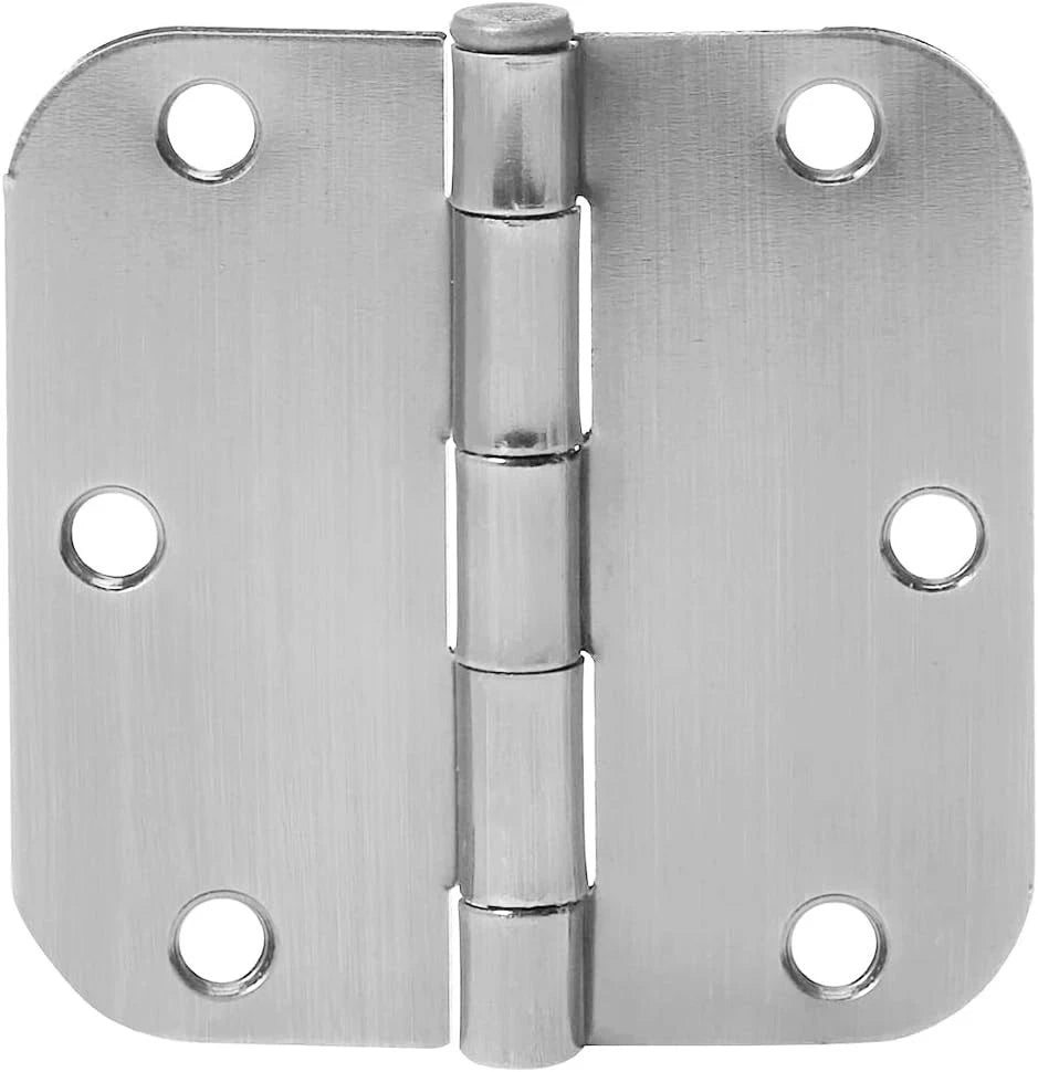 Set of 18 Satin Nickel Door Hinges 3.5" x 3.5"