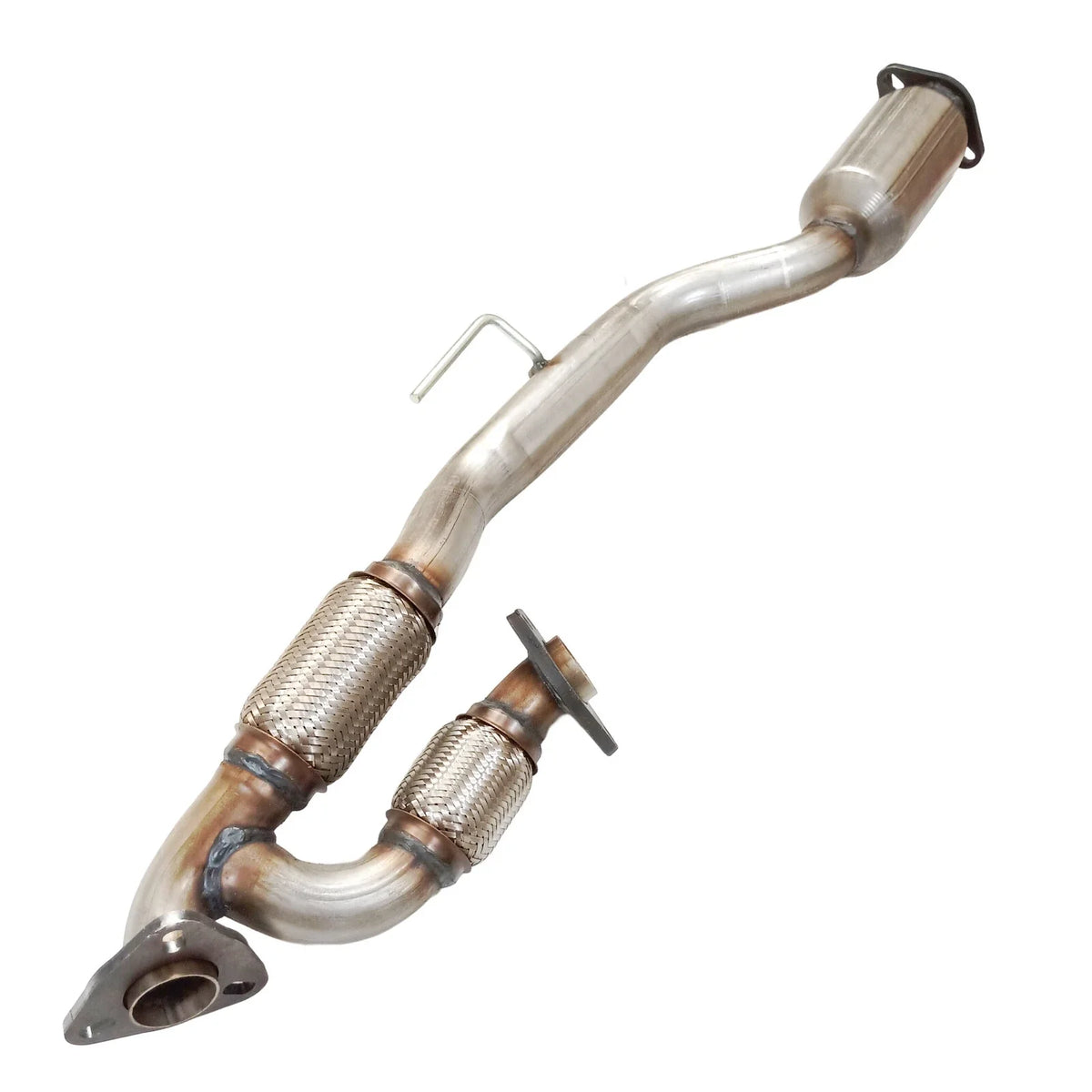 Rear Catalytic Converter Exhaust Flex Y-Pipe for Nissan Murano 2009–2014