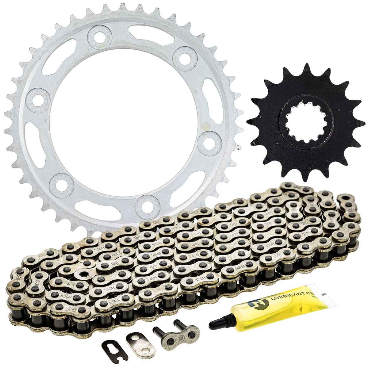 Chain Sprocket Set for Honda CBR1000RR (2004–2023) MK1003943, 519-KCS0415K-K001