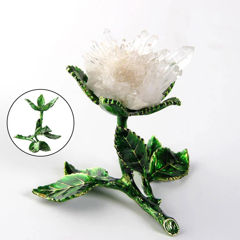 Essential Oil Sphere Stone Display Base for Fossil Crystal Jewelry