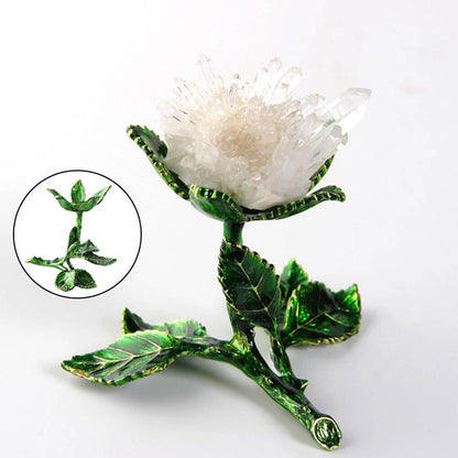 Essential Oil Sphere Stone Display Base for Fossil Crystal Jewelry