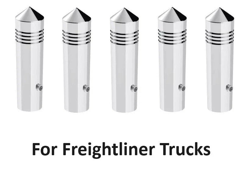 Toggle Switch Extensions Chrome Spike 2-3/8 Front for Freightliner FLAT (2010–2020)